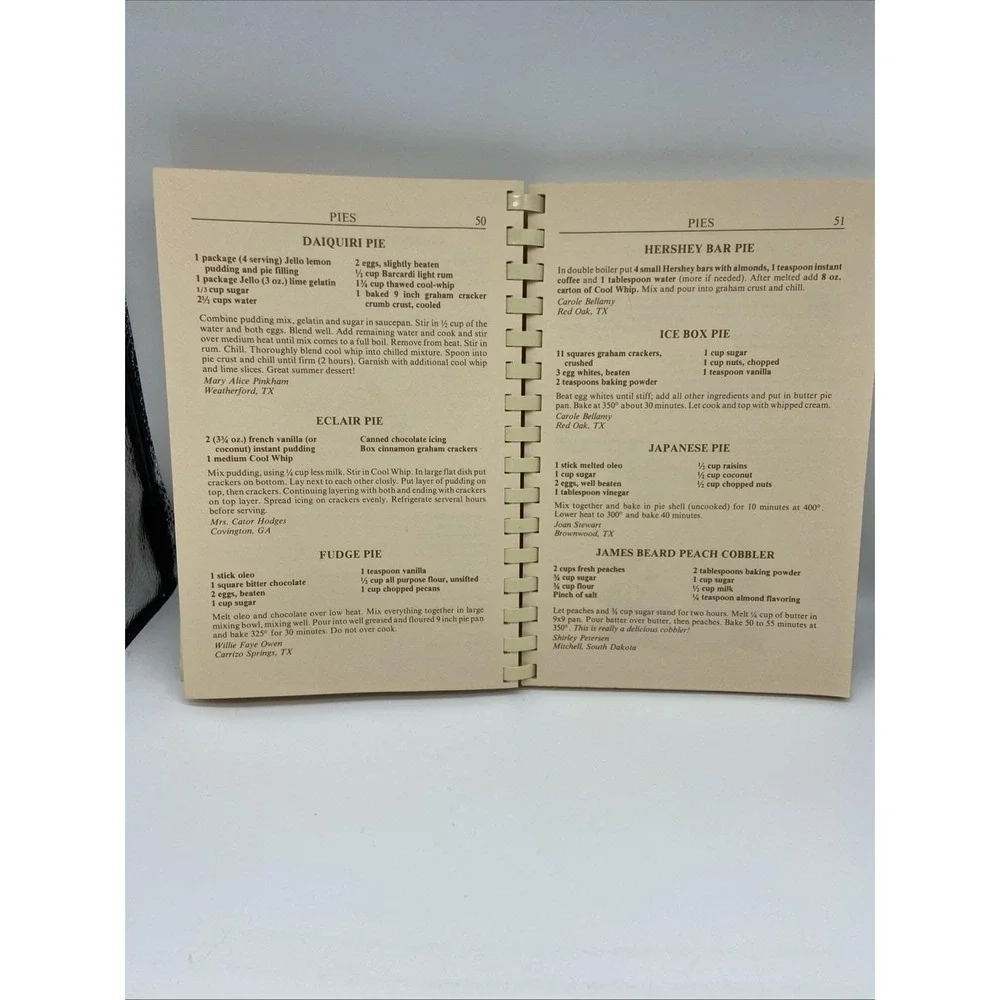 Vintage Let's Eat C.I.A. Cookbook Cutters In Action Recipes Spiral Bound Western